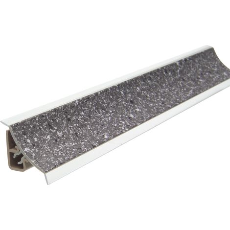 Primo Wandanschlussleiste 260 cm, 23 x 25 mm, Stein Leisten