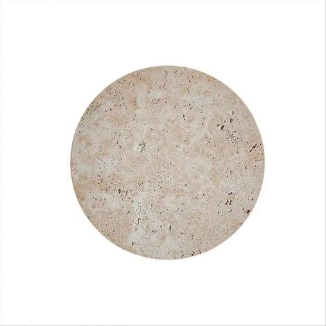 Applique murale en pierre naturelle pour décoration intérieure, style rond, idéale pour une ambiance de chevet ou de salle à manger. Applique murale décorative moderne. (1/5)