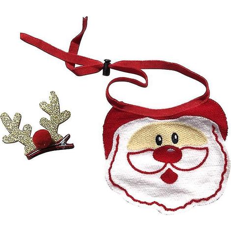 2er-Pack Hundeweihnachts-Lätzchen