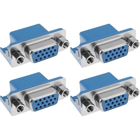Pieces VGA Female Connector 15 Pin 3 Row D-Sub Connector for Automatic Control Unit (1/5)