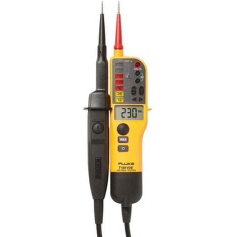 Fluke T130/VDE Zweipoliger Spannungsprüfer CAT III 690 V, CAT IV 600 V LED, LCD, Akustik, Vibration