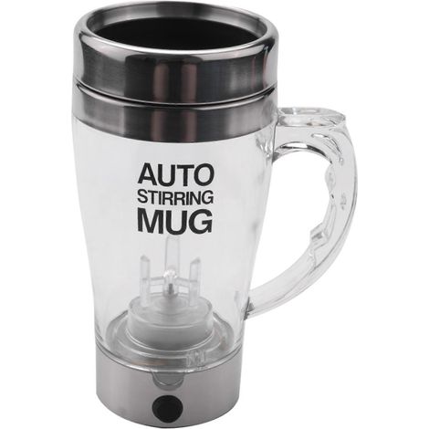 Automatischer elektrischer Rührbecher für Kaffee und Tee, doppelwandiger Reisebecher (1/5)