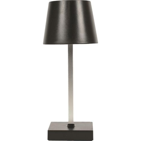Lámpara táctil LED Blanca, negra (1/5)