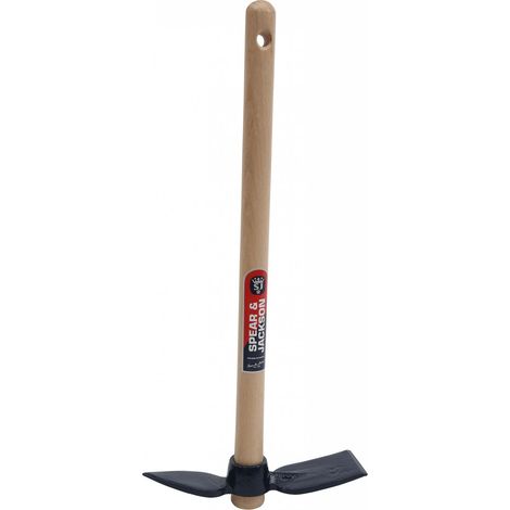 Serfouette forgée panne et langue de 21 cm manche bois (1/5)