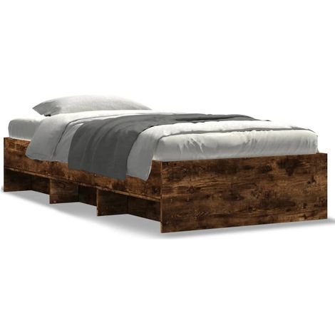 Maison Exclusive - Estructura de cama sin colchón madera roble ah (1/5)