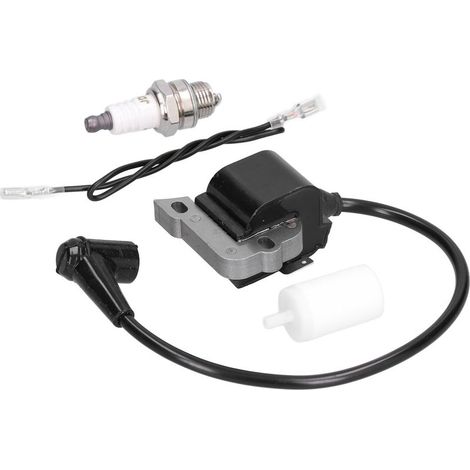 Kit de bobine d'allumage, filtre à bougie et armature de magnéto pour tondeuse Husqvarna 240R 245R 245RX 250R (1/5)