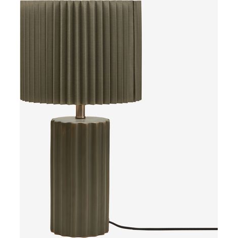 Lampada da tavolo in ceramica e tessuto Marvila SKLUM