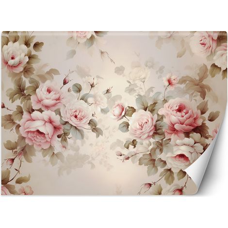 Wallpaper, Shabby Chic Roses - 200x140 (1/5)