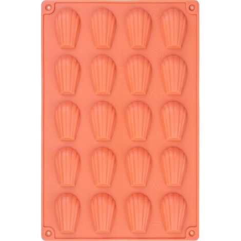 Form MagicHome, zum Backen, Silikon, für 20 Katzenzungen, 30x20x1,2 cm (1/3)