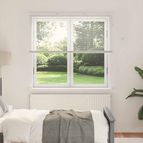 Venetianer Jalousie Weiß 150 x 150 cm PVC