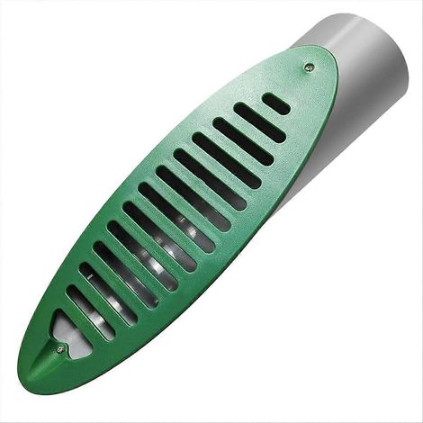 10 cm (4 Zoll) geneigter Entwässerungsrost für den Hof, Hofablauf, geneigter Entwässerungsrinnen, geneigtes Hofentwässerungsrohr, Packung mit 1 Stück (1/5)
