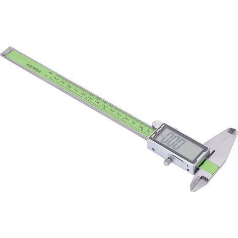 Pied à coulisse numérique précis en acier inoxydable haute résistance, règle électronique de 200 mm (1/5)