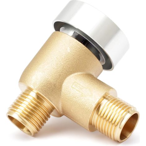 Clapet anti-retour en laiton pour camping-car, 571-VAC-CHK-A, clapet anti-retour pour remorque de camping-car, pour système de réservoir d'eau noire de remplacement de clapet anti-retour B&B modèle 57 (1/5)