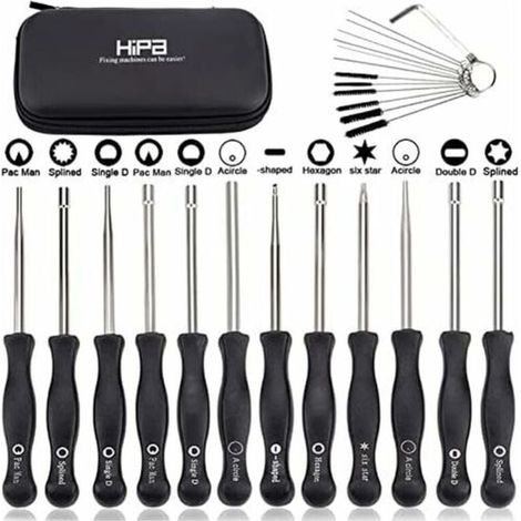 Ensemble de 12 outils de réglage de carburateur et tournevis de réglage pour moteur à 2 temps, pour débroussailleuses, tronçonneuses Poulan,, STHIL, Echo.-