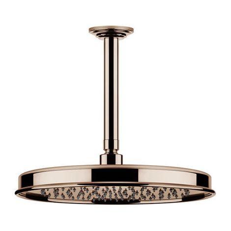 Ducha mural antical Gessi Venti20, D328mm, con articulación y