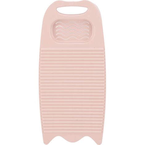 Tabla de lavar de plástico con jabonera – Tabla de lavar manos rosa – Económica y duradera – Fregadero (1/5)