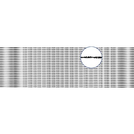 Donau Elektronik 810441 24 St. Laubsägeblatt für Weich- und Hartholz, Kunststoff, Plexiglas 24er-Pac