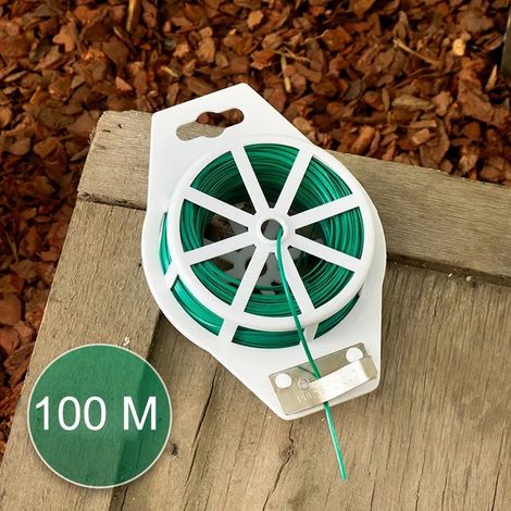 jardin attaches de câble fil d'alimentation boucle bande fleur attache multi-fonction sangles ruban réutilisable 100M Nylon (1/5)
