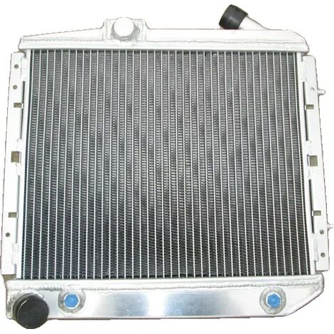 Radiateur en aluminium, épaisseur de 40 mm, aluminium allié, compatibilité avec Renault 1928-1929 Super 5 GT R5 R9/11 1.4 Turbo AT/MT, 30 % de performance de refroidissement en plus, construction bras (1/5)