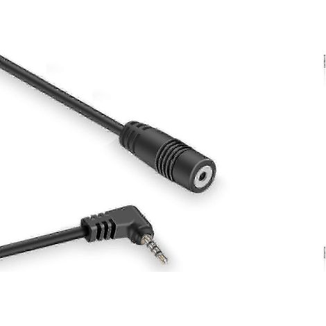 3 m (9,8 ft) langes 2,5-mm-Verlängerungskabel (Stecker auf Buchse) für Rückfahrkamera und Dashcam, kompatibel mit Video und Stromversorgung (1/4)