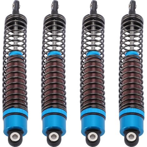 Kit d'amortisseurs hydrauliques 110 mm en alliage d'aluminium pour voiture RC 1/10 (bleu) (1/5)