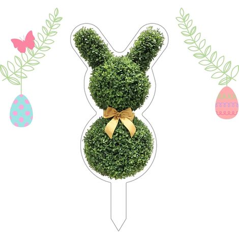 Osterdekoration für den Garten Baumschmuck aus Acryl 2D