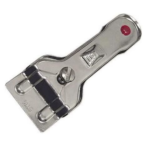 Grattoir Vitrocéramique - Pour Plaque À Induction Et Table De Cuisinière - Nettoyage De La Suie Sur Insert De Cheminée - 1 Pièce (1/2)
