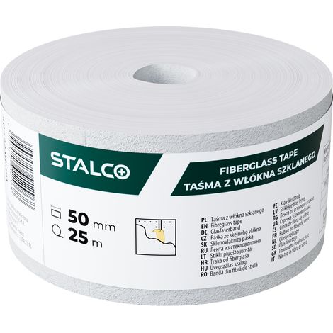 Nastro in fibra non tessuta Stalco 50 mm x 25 m S-38560 (1/2)