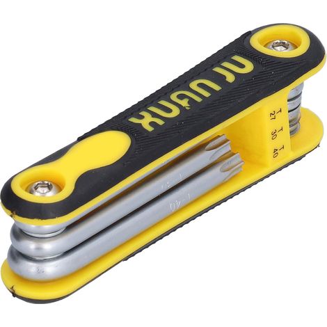 Clé en étoile pliable 8 en 1, outil de réparation portable de poche SK-289 (1/5)