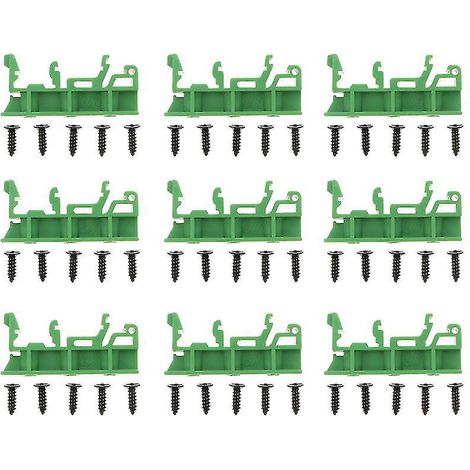 Adaptateur de montage sur rail DIN (lot de 10) (1/3)