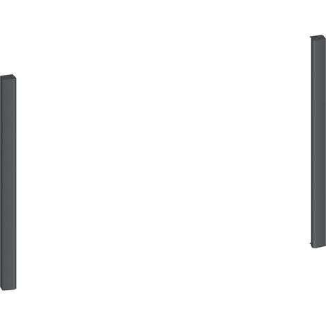 Neff Flex Design Kit Z9038AY0 Rahmen - Neff Zubehör passend zu Mikrowellen N70 & N90 380mm, anthrazit - 1 Paar (1/4)