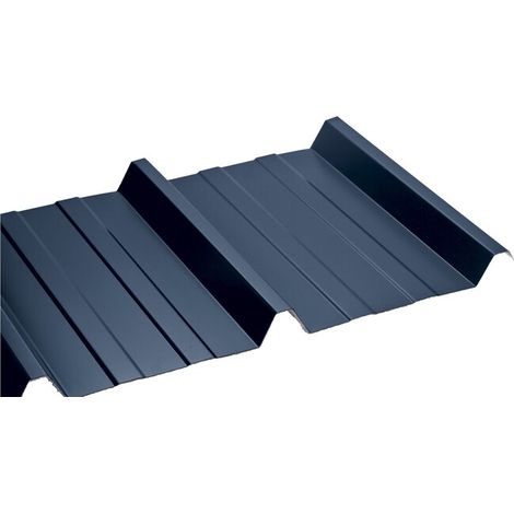 Bac acier laquée 1045 63/100 - Coloris - Bleu ardoise 5008, Largeur - 105 cm, Longueur - 250 cm (1/3)