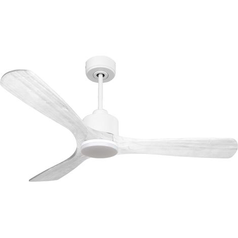 Ventilatore da soffitto Reversibile Termostato Dimmabile Wifi Motore CC Tetti inclinati Telecomando Luce a tre toni Hypersilence Memoria Shopify Vendible (AUTOMATICO) PURLINE NusaD132C03LED64958