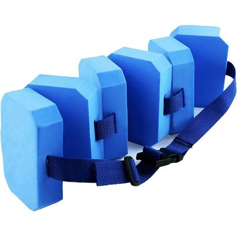 Schwimmgürtel, Schaumstoffgürtel für Schwimmübungen, Schwimmhilfe, verstellbarer Jogginggürtel, Schwimmhilfe für Kinder unter 40 kg (1/4)