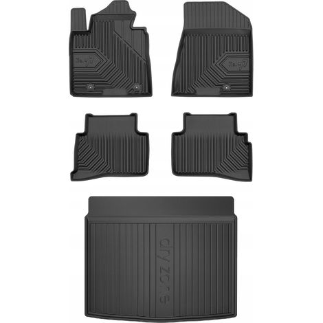 SET 77 Tapis de sol et sur-tapis Kia Sportage 4 2015-2021 d (1/5)