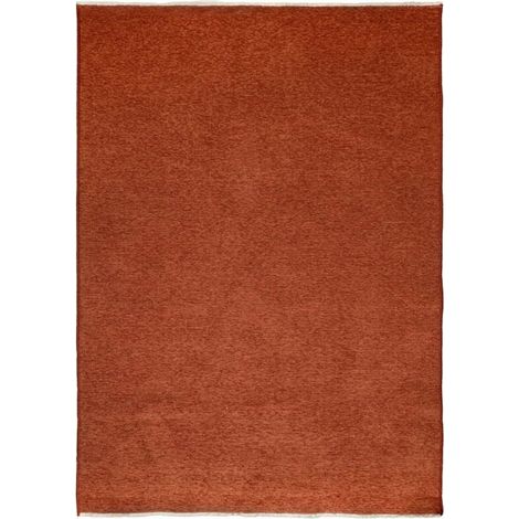 Tappeto reversibile per soggiorno terracotta/rosso 120x170