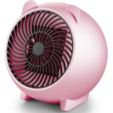Hiver Bureau Des Menages Chambre Bureau Sous Rechaud A Chaud De Chauffage Intelligent Petite Taille Portable, Rose