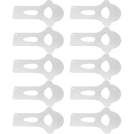 Lot de 10 plaques de soupape d'admission pour compresseur d'air, pompe à languette, accessoires d'entretien pour cylindre 90 (1/5)