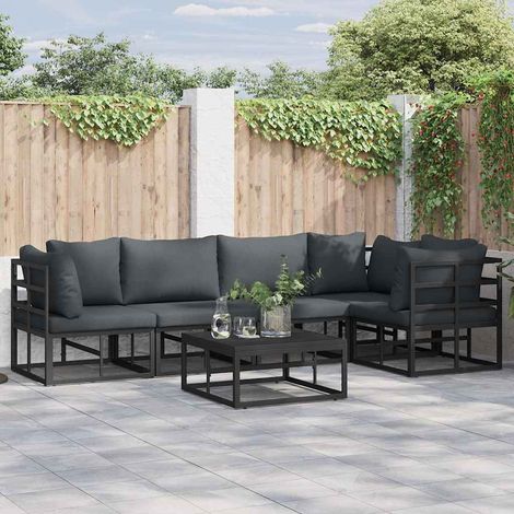 vidaXL Set Divano da Giardino con cuscino 6 pcs (1/5)