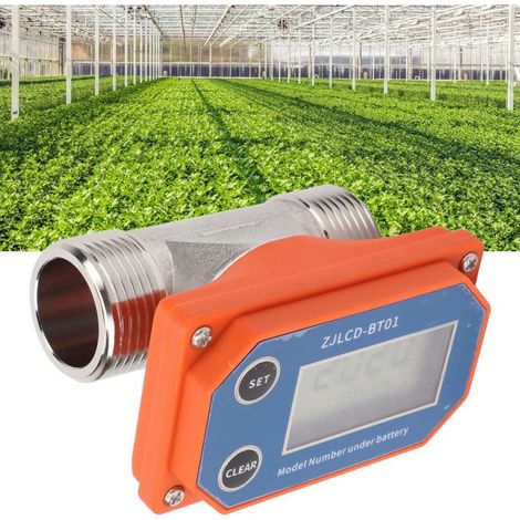 Sensore digitale di flusso d'acqua, misuratore di alcalinità in acciaio inox per l'irrigazione di terreni agricoli. (1/5)