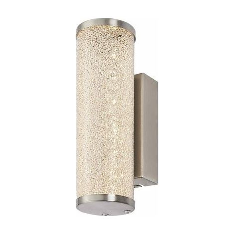 Applique murale Sonox minimaliste LED 5W nickel Reality