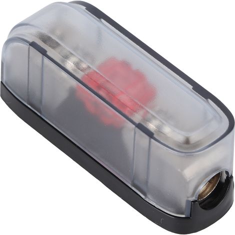 Porte-fusible audio stéréo unidirectionnel AGU, bloc de distribution pour voiture, bateau, camping-car, rouge 150 A (1/5)