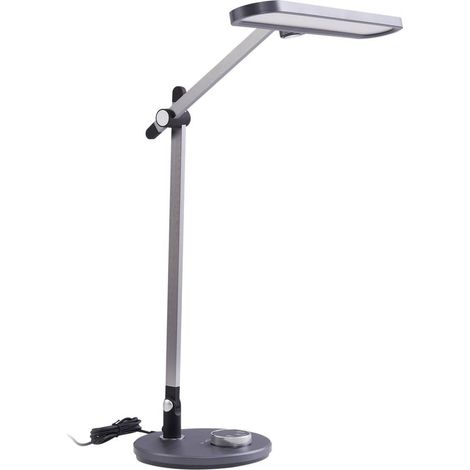 LED Table Lampdimmable 'Elvir' made of Aluminium for Living Room & Dining Room