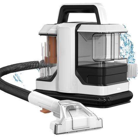 Aspirateur de tapis portable, haute puissance d'aspiration, capacité multi-surfaces, 750W 15KPa (1/2)