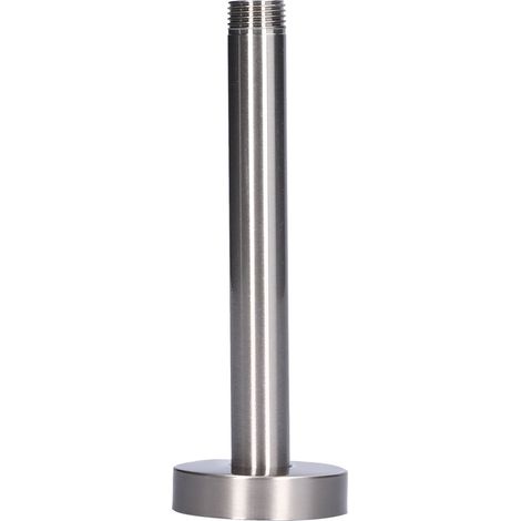 Rallonge de douche NPT 20 mm en acier inoxydable SUS304, fixation au plafond, accessoire de salle de bain, 15,2 cm / 6 pouces, finition brossée (1/5)