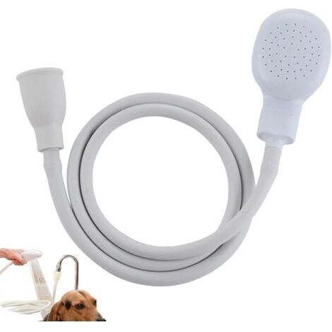 BUNTHAUS Pommeau De Douche Douchette En Plastique Avec Raccord Douchette Multifonction Pour Animal Domestique Douchettes Lavabo Avec Tuyau Flexible Pour Bain De Bébé, Animaux Domestiques (1/3)