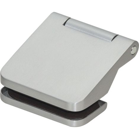 DORMA-Glas Türband Flügelteil Junior Office 11.360, 48,5 mm, silber eloxiert