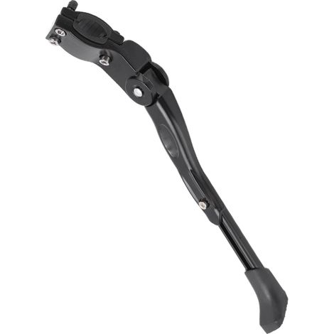 Béquille de vélo réglable en alliage d'aluminium pour VTT et vélo de route (noire) (1/5)