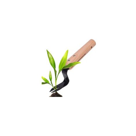 Fourchette à main de jardin, outil d'élimination des mauvaises herbes de jardin, outil de désherbage de jardin en acier pour désherber et transplanter des efficaces (1/5)