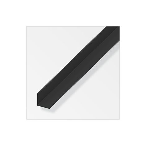 PROFILO PVC NERO H.200 CM ANGOLARE 10X10X1 MM 5 PZ